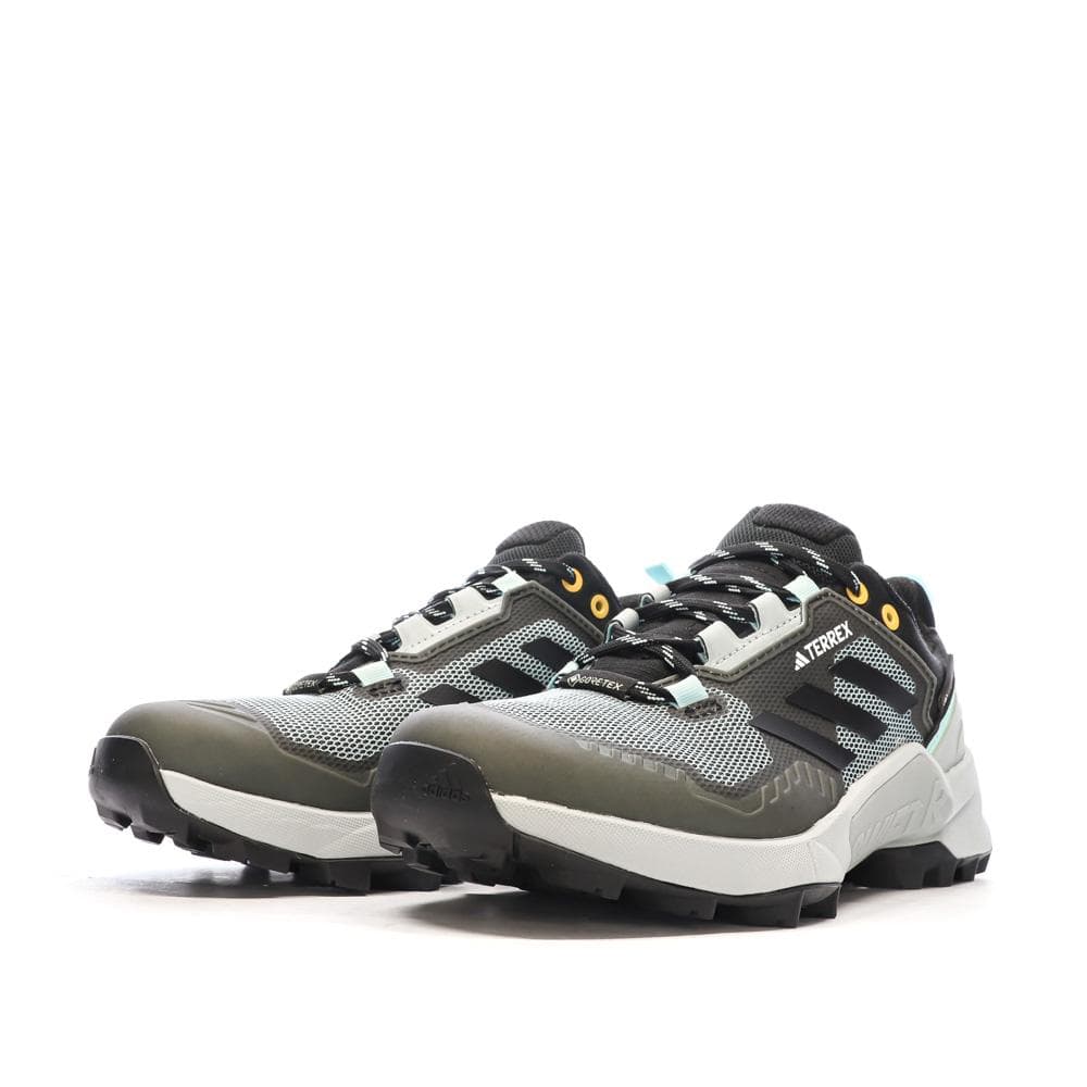 Chaussures de trail Grises Femme Adidas Terrex Swift 6