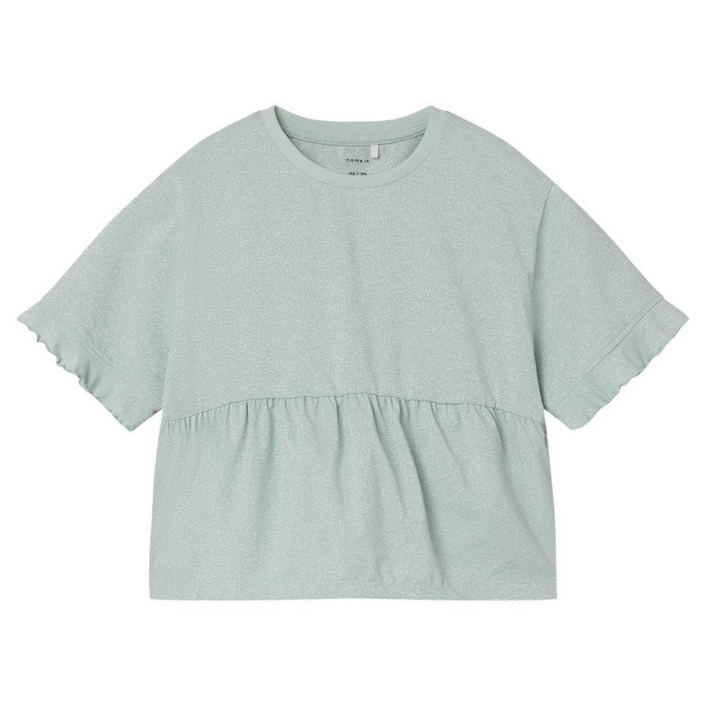 Blouse Bleu/Vert Fille Name it Friana 1