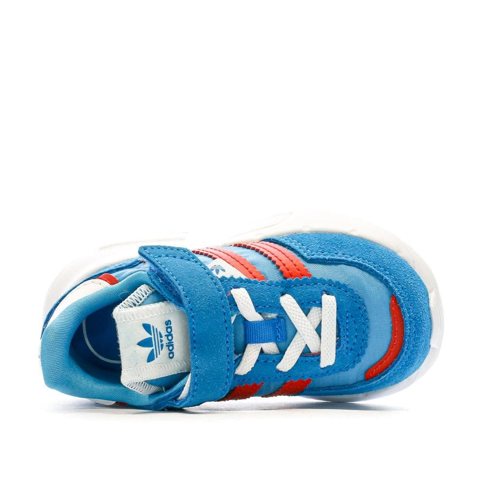 Baskets Bleu Garçon Adidas Retropy 4