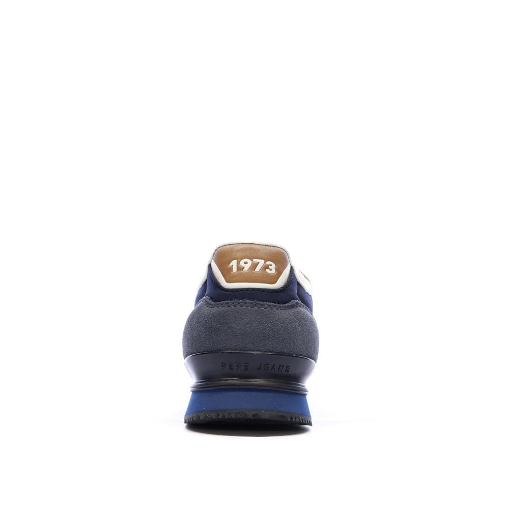 Baskets Marine/Camel Homme Pepe Jeans London Class M 3