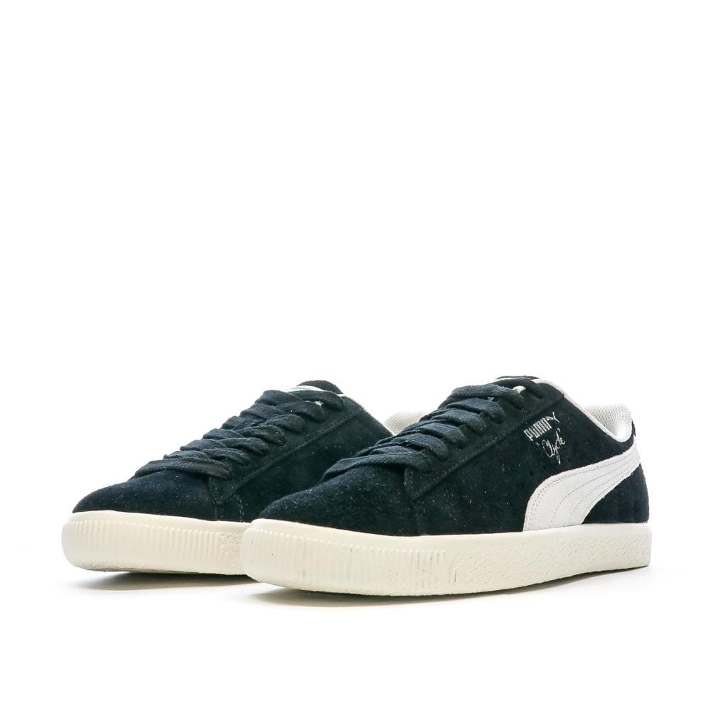 Baskets Noires Homme Puma Clyde Teasel 6