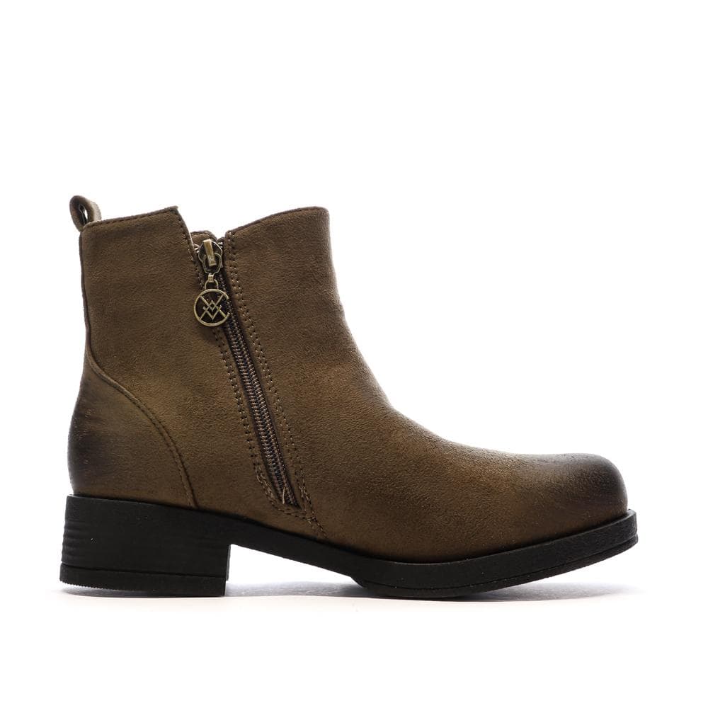 Bottines Marrons Femme Chattawak 8-Vamp 2