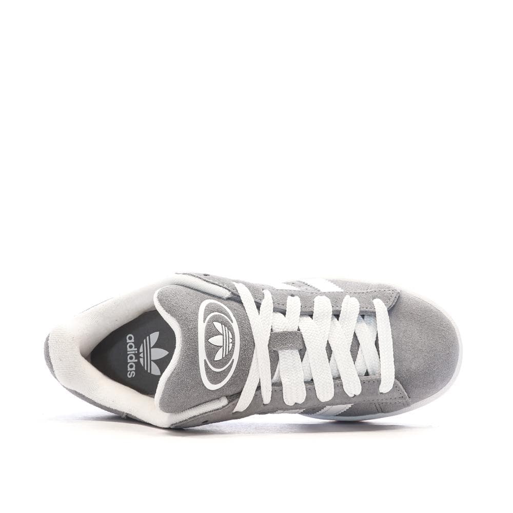 Baskets Grises Femme Adidas Campus 4