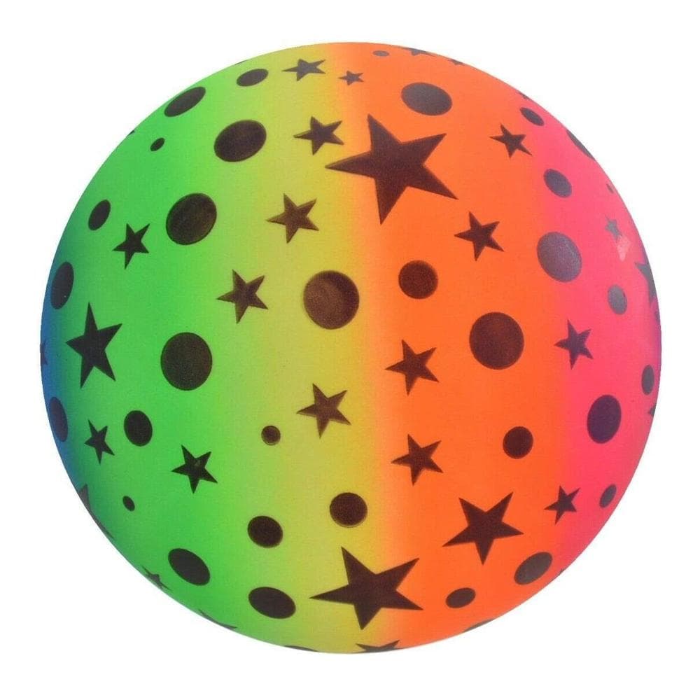 Ballon de Plage Multicolore Arc En Ciel 2