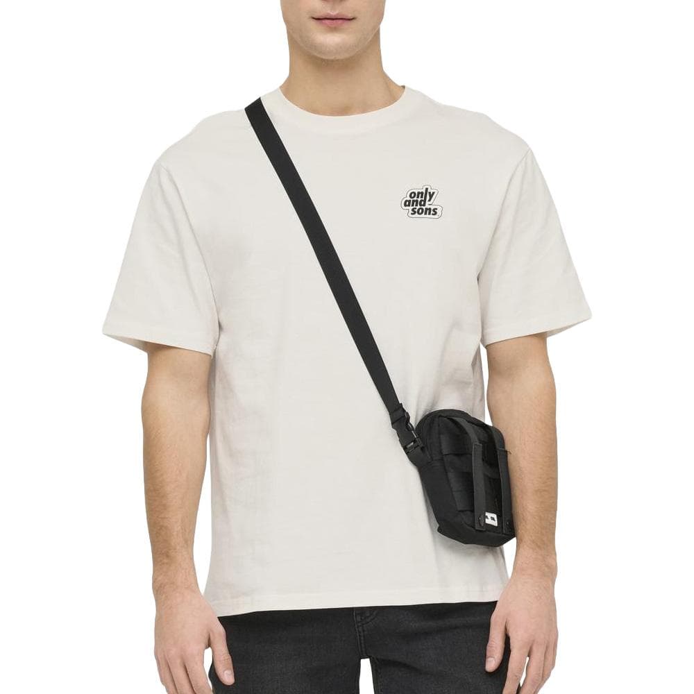 T-shirt Blanc Homme Only & Sons Flower 1