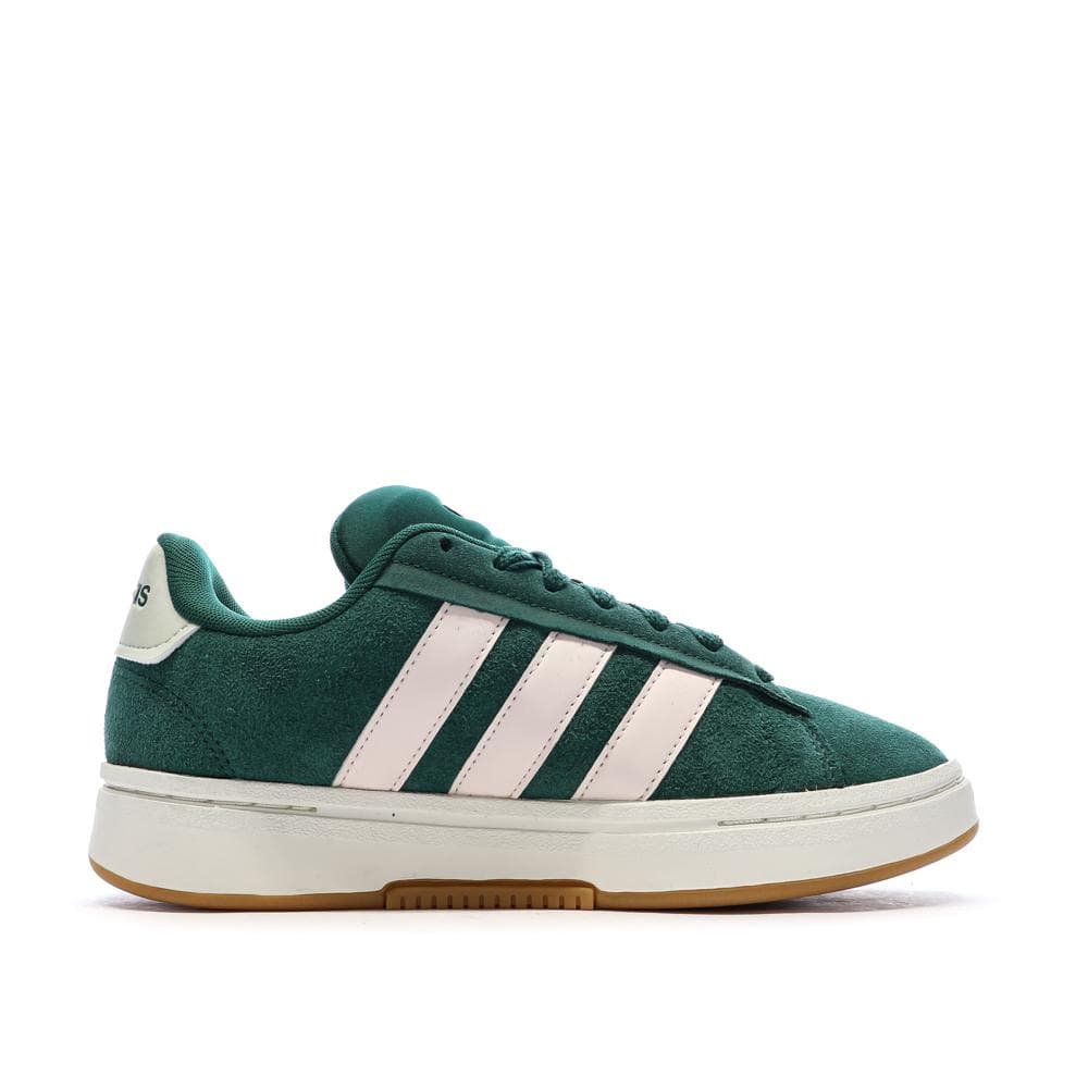 Baskets Vert/Rose Femme Adidas Grand Court Alpha 2