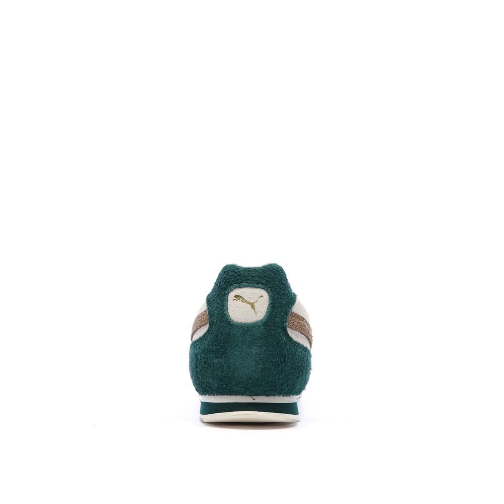 Baskets Vert/Beige Homme Puma Arizona Suede 3