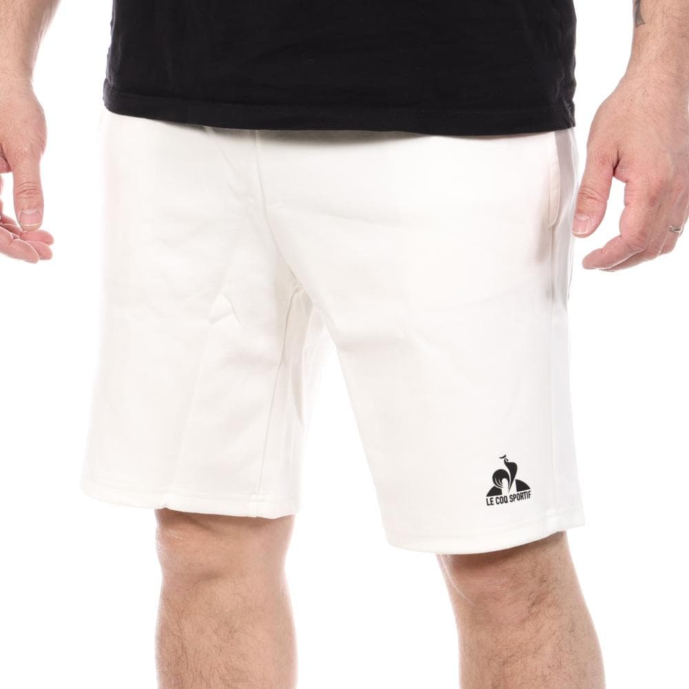 Short Blanc Homme Le Coq Sportif Marshmallow 1