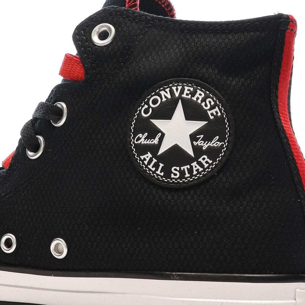 Baskets Noires/Rouge/Blanches Converses Chuck Taylor All Star 7
