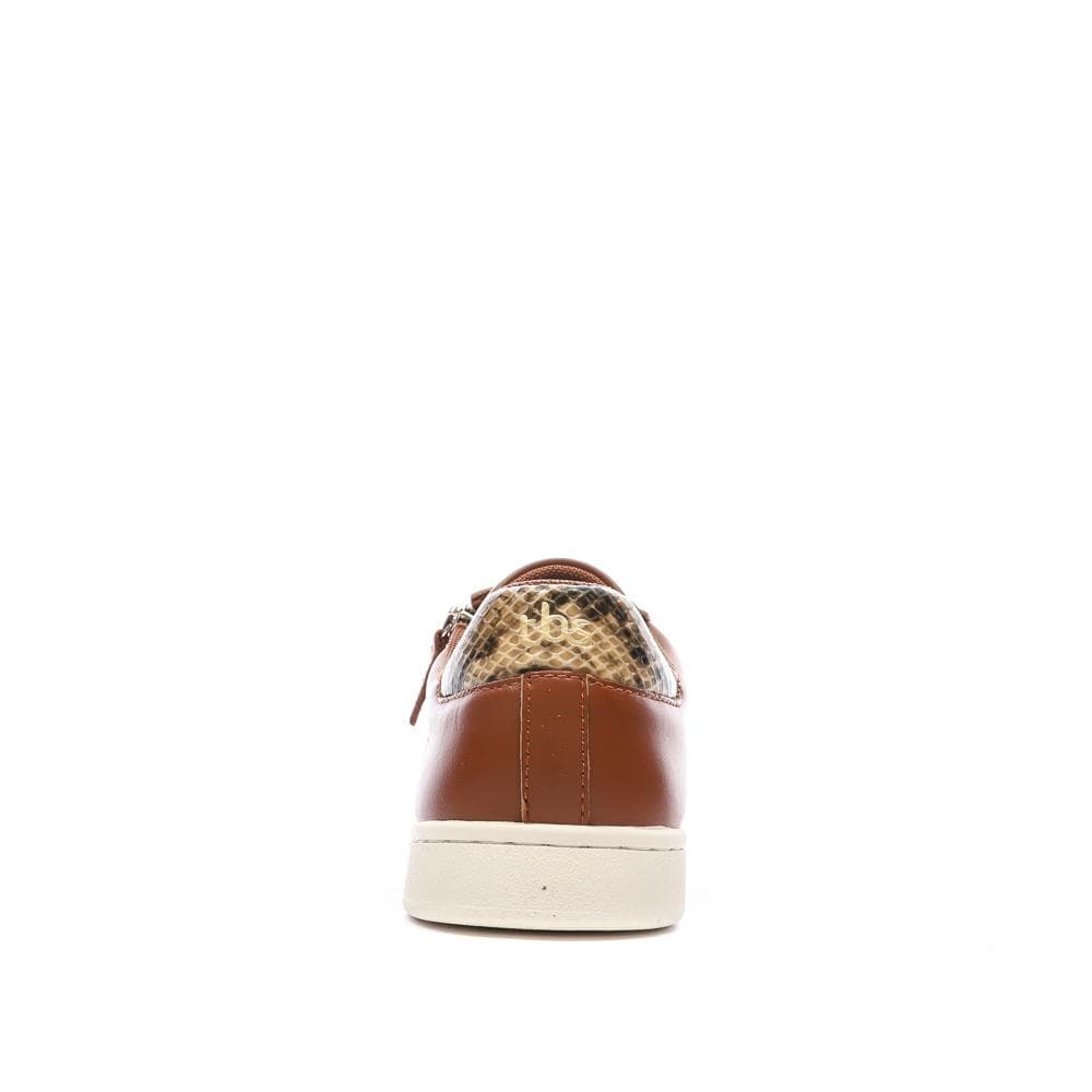 Baskets Cognac Femme TBS LORAZIP 3