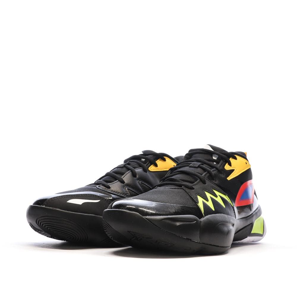 Chaussures de baskets Noires/Vertes Homme Puma Genetics 6