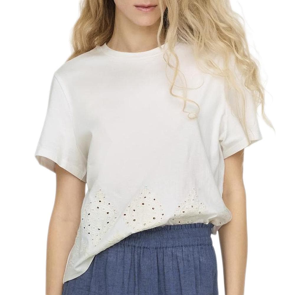 T-Shirt Blanc Femme JDY Cif 1