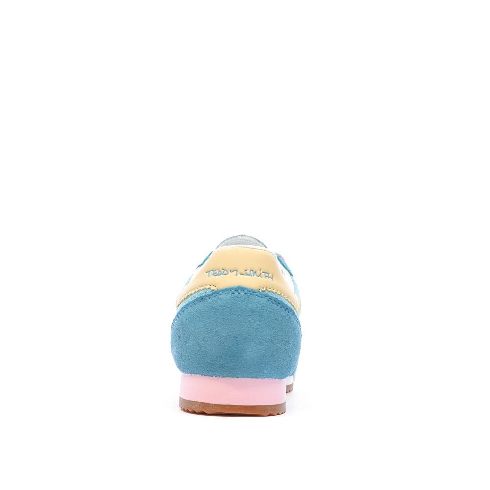Baskets Turquoise/Rose Femme Teddy Smith 120132 3