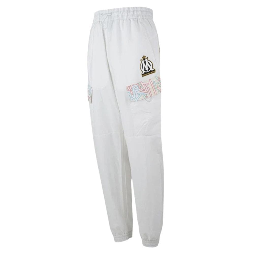 OM Jogging Blanc Homme Puma OM x Africa Woven 1