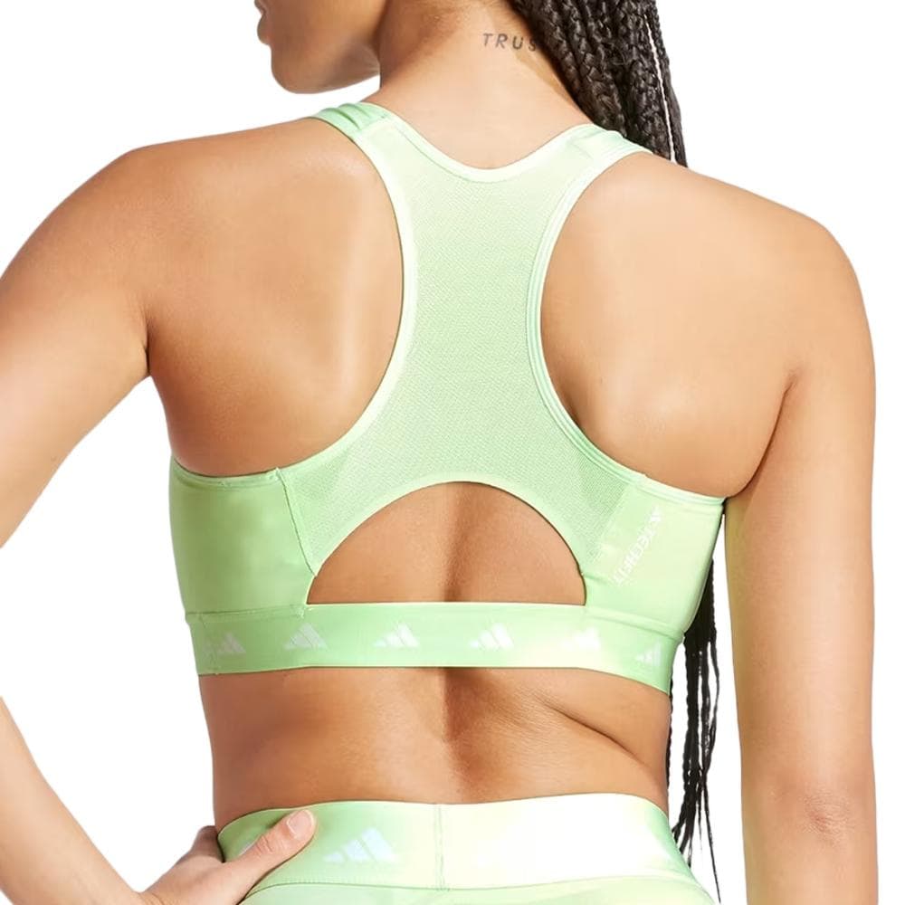 Brassière Verte Femme Adidas IR5642 2