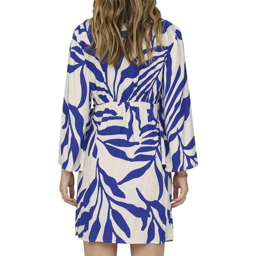 Robe Écru/Bleu Femme JDY Life 7/8 2