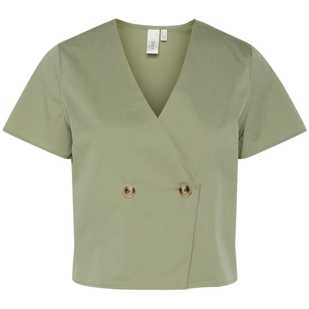 Blouse Verte Femme YAS meri 1