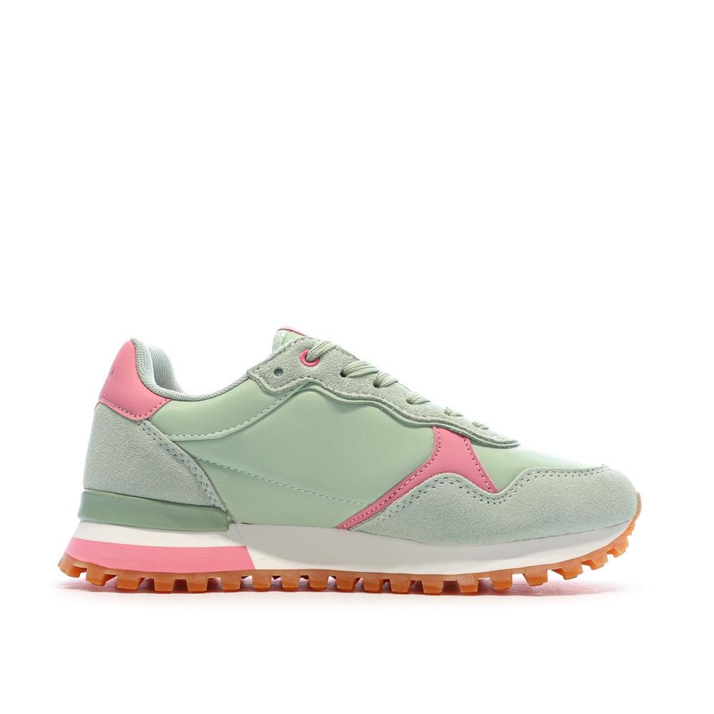 Baskets Verte/Rose Femme Teddy Smith 120515 2