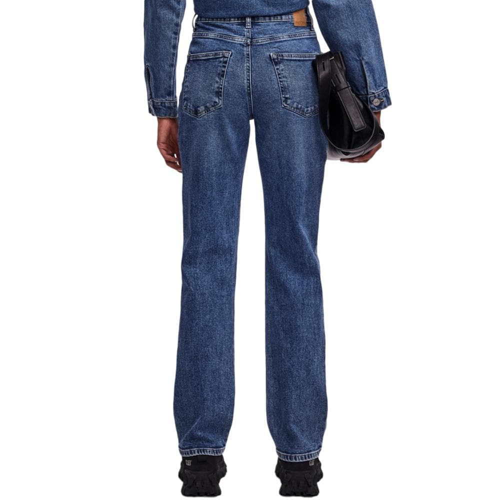 Jean Droit Bleu Femme Pieces Kelly 17147293 2