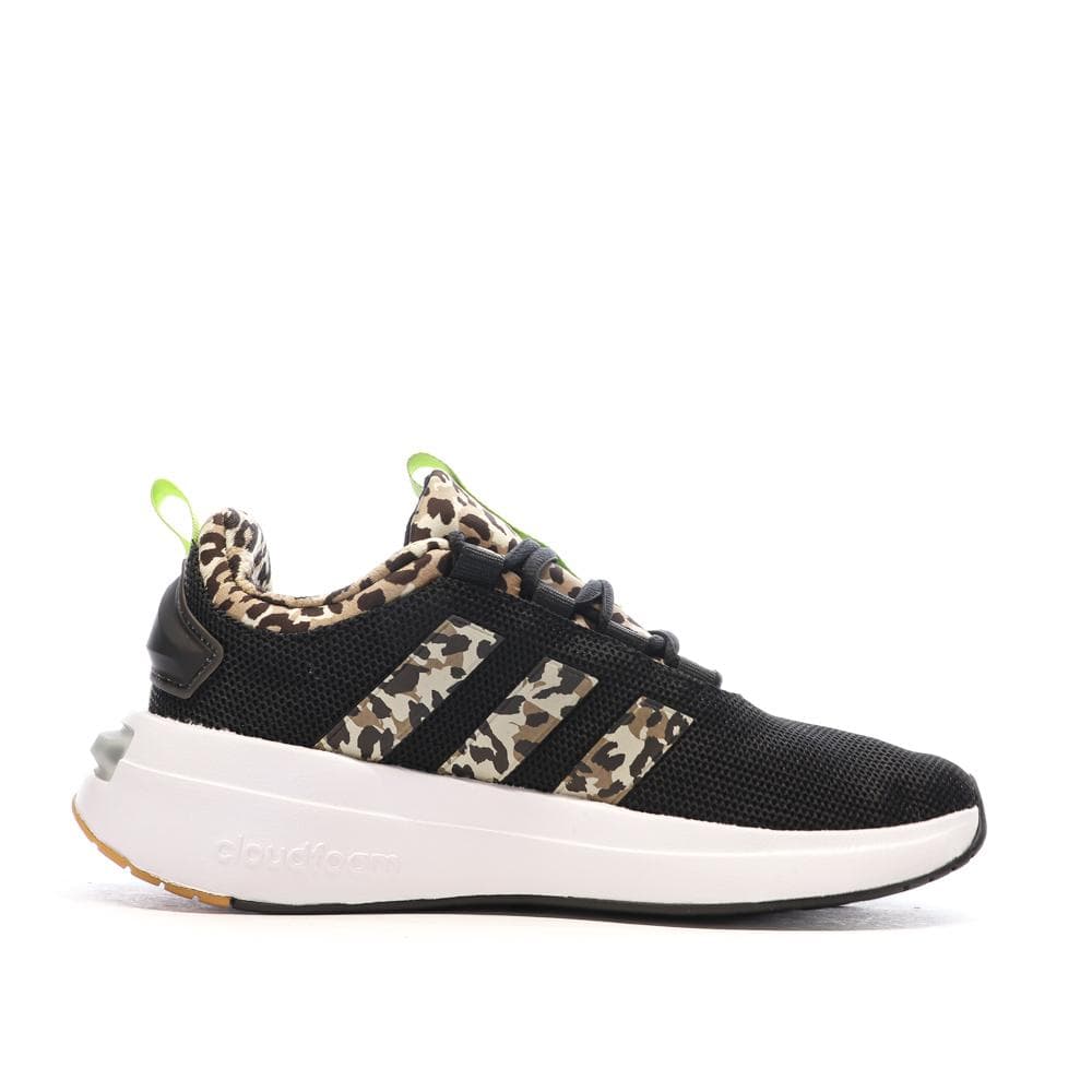 Chaussures de running Noires/Jaunes Femme Adidas Racer 2