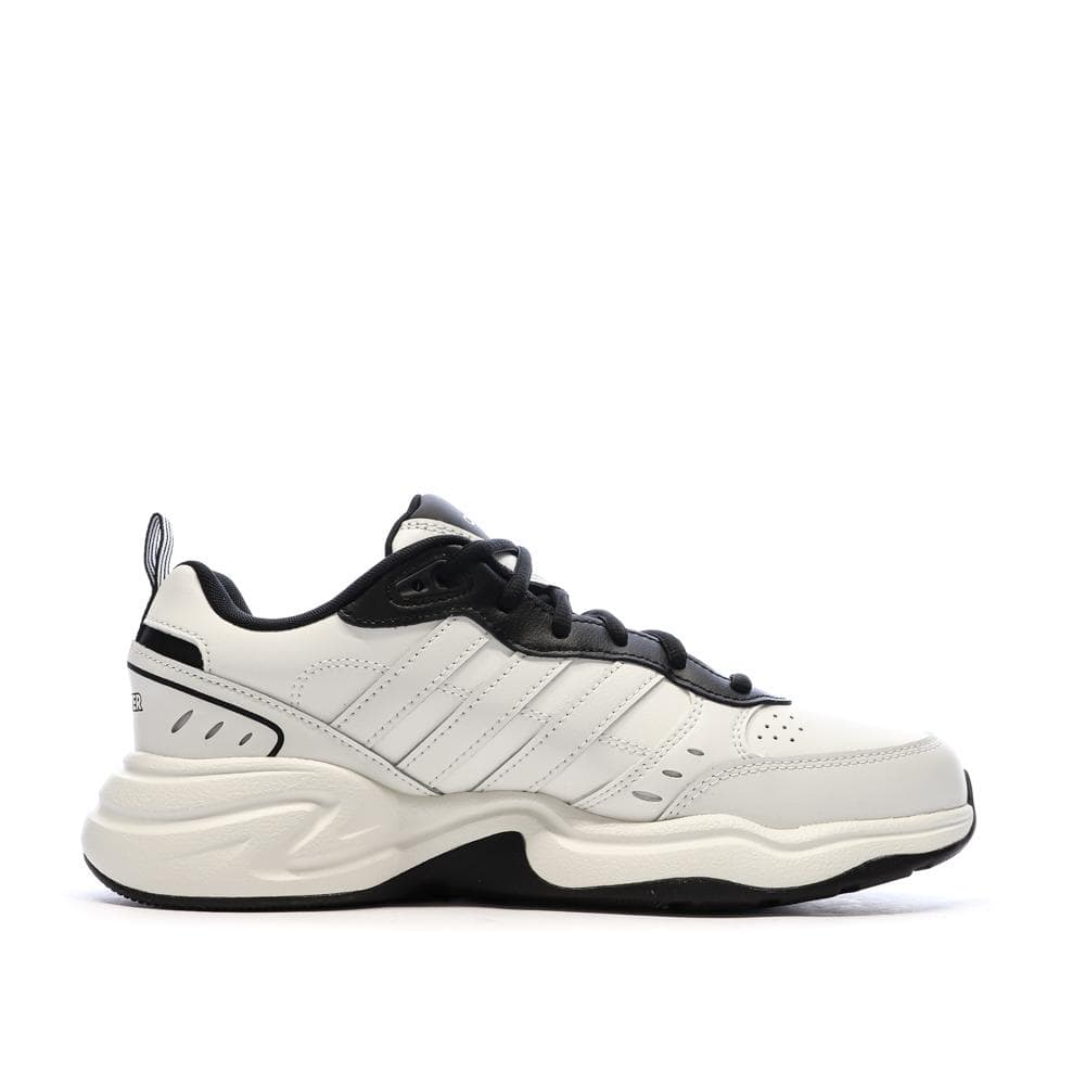 Baskets Blanches/Noires Homme Adidas Strutters 2