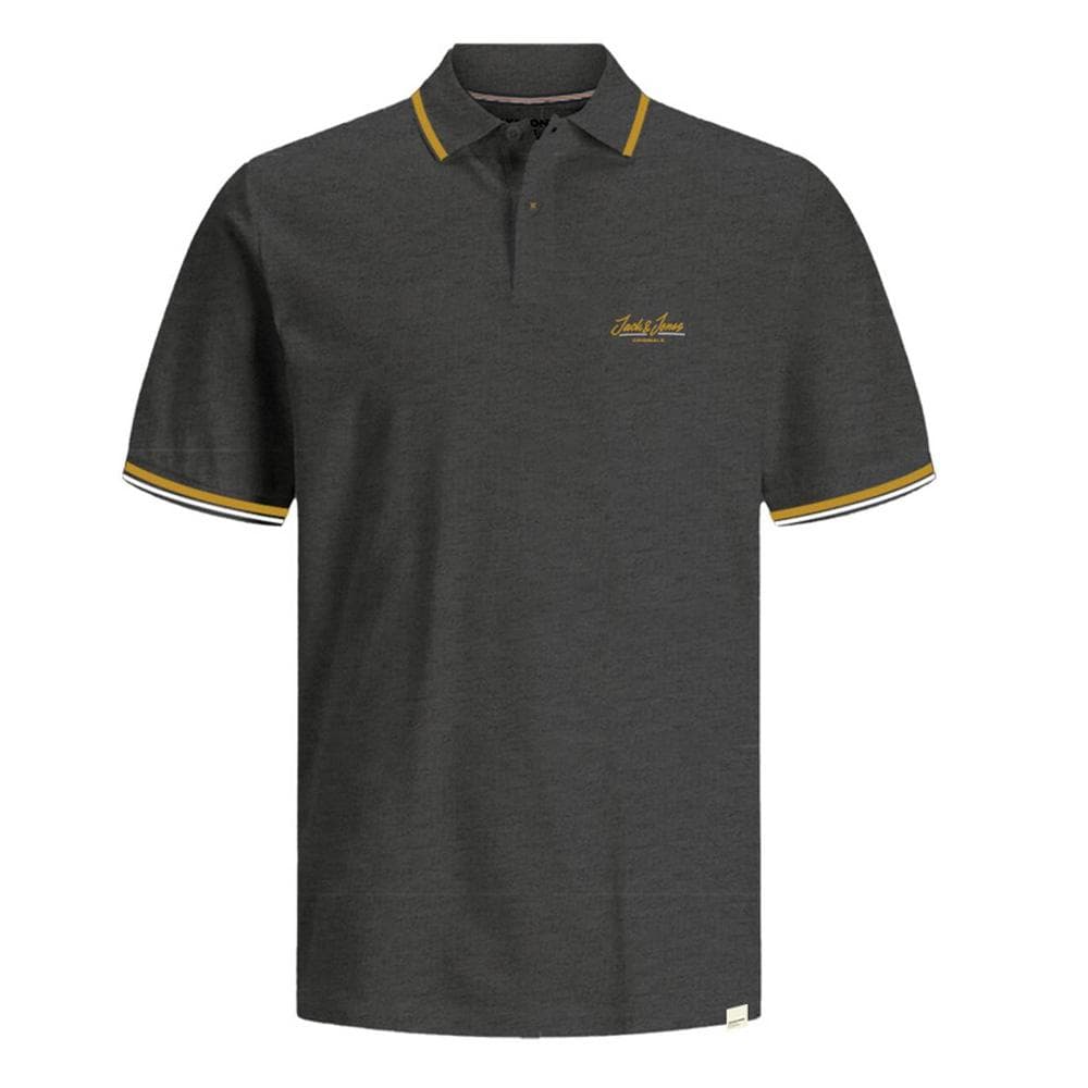 Polo Gris Foncé Homme Jack & Jones Jorten 1