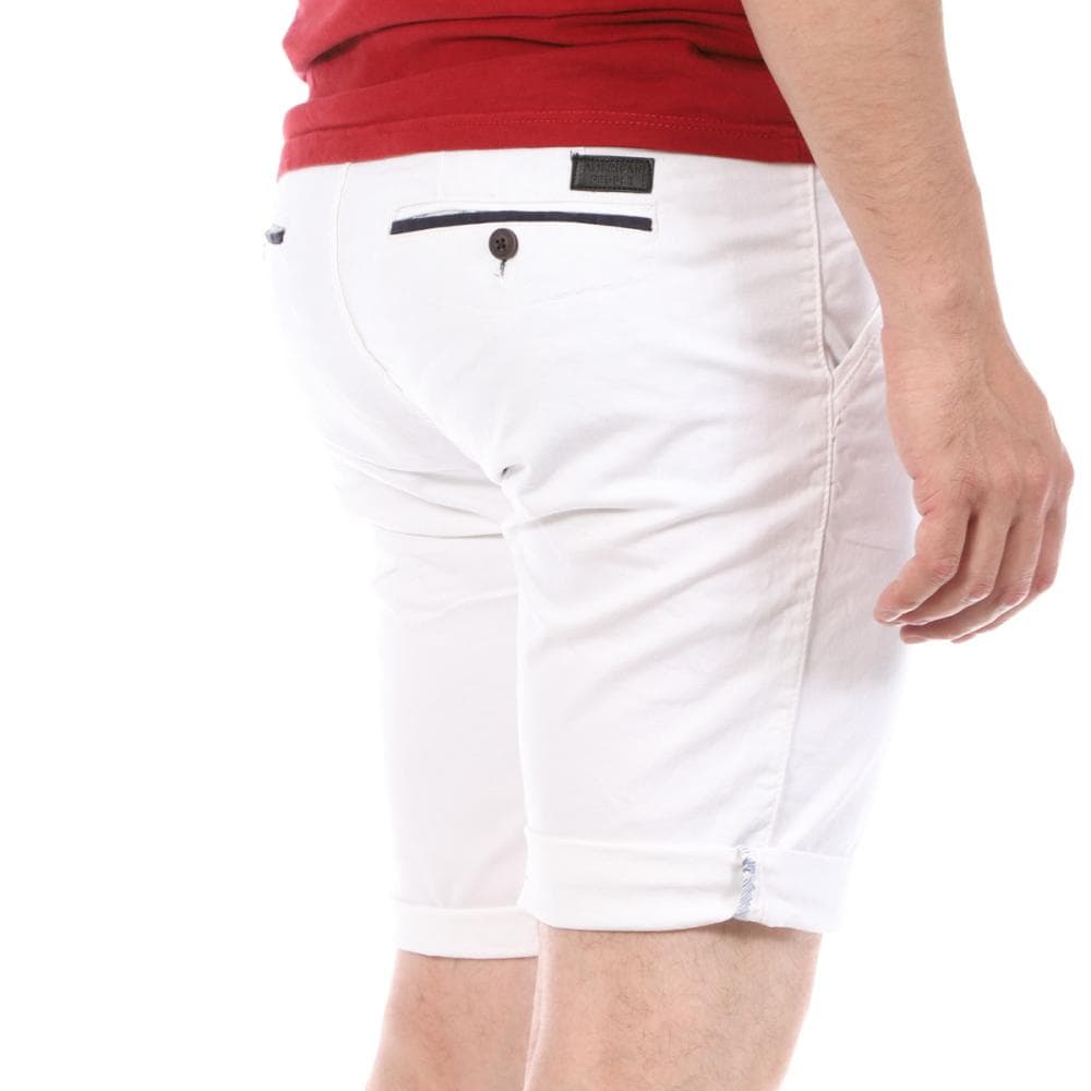 Short Blanc Homme American People Most 2