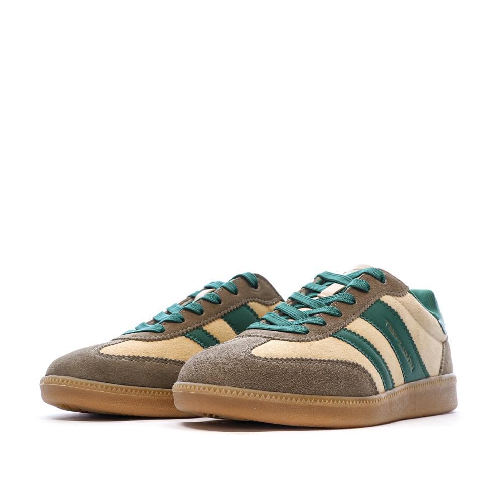 Baskets Vert Foncé/Beige Femme Teddy Smith 120235 6