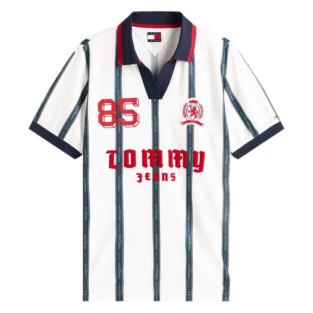 Polo Blanc/Noir/Rouge Homme Tommy Hilfiger DM0DM22073 2