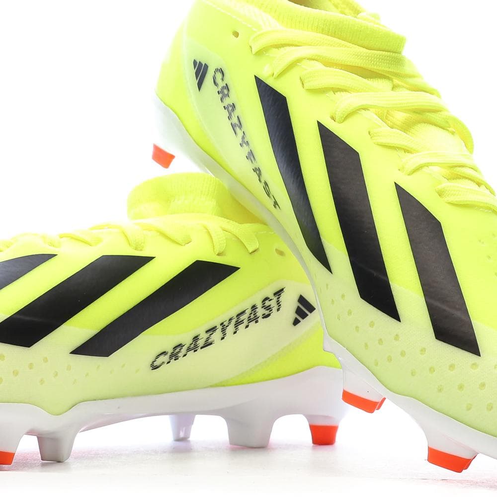 Chaussures de football Jaunes Garçon Adidas Crazyfast League 7