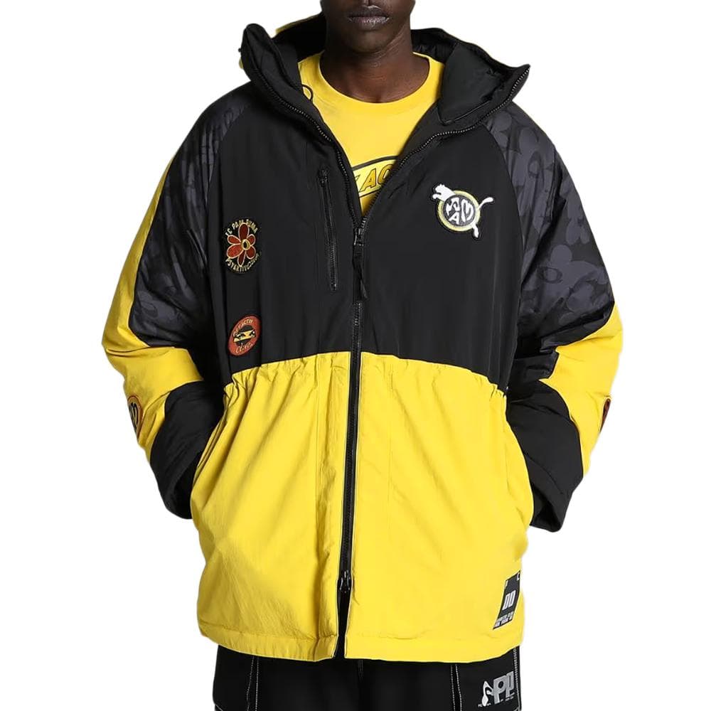 Blouson Jaune/Noir Homme Puma Vestes Homme Puma X Perks and Mini 1