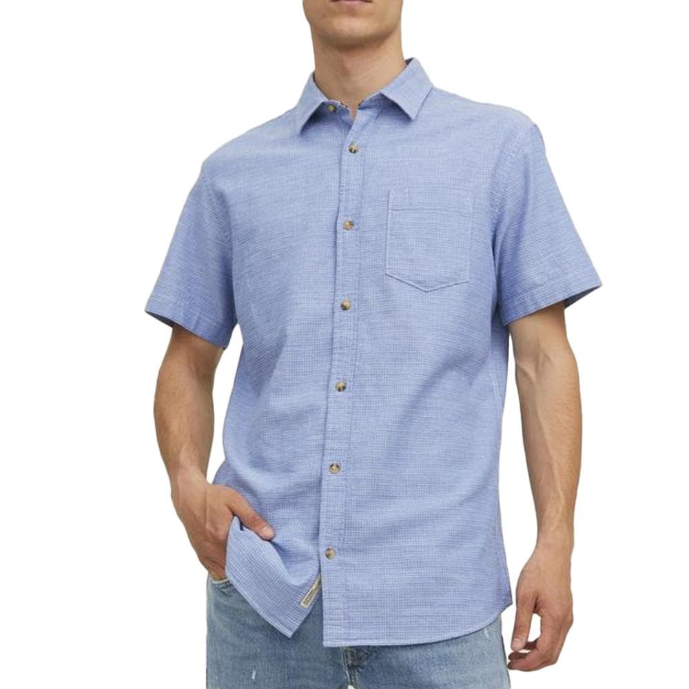 Chemisette Bleu Homme Jack & Jones Habel 1