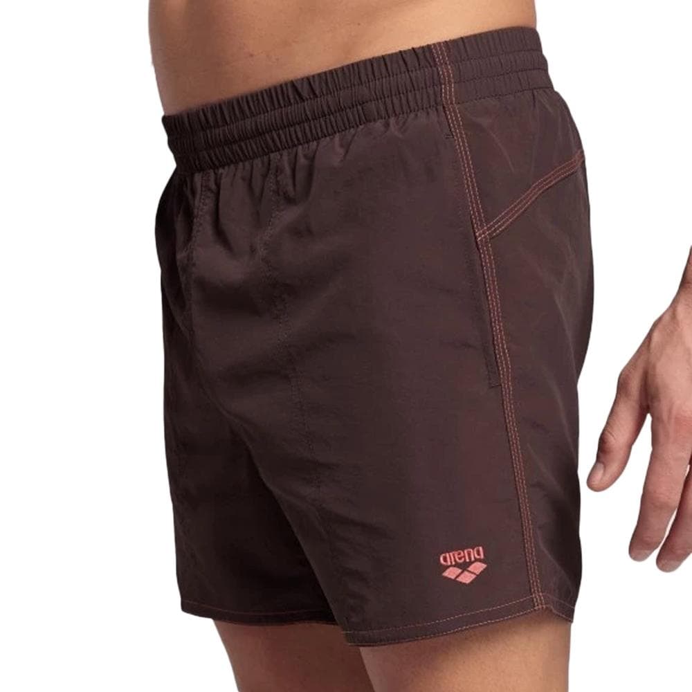 Short de bain Marron/Rouge Homme Arena Bywayx 1
