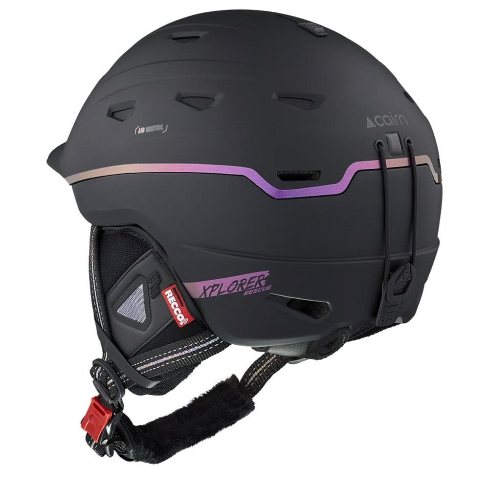 Casque de Ski Noir/Rose Femme Cairn Xplorer Rescue Cameleon 2