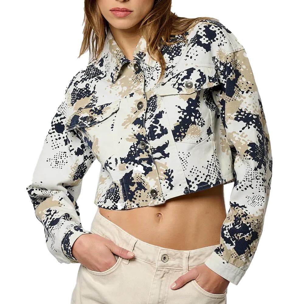 Veste Blanche/Beige/Noire Femme Kaporal Kp Viv 1