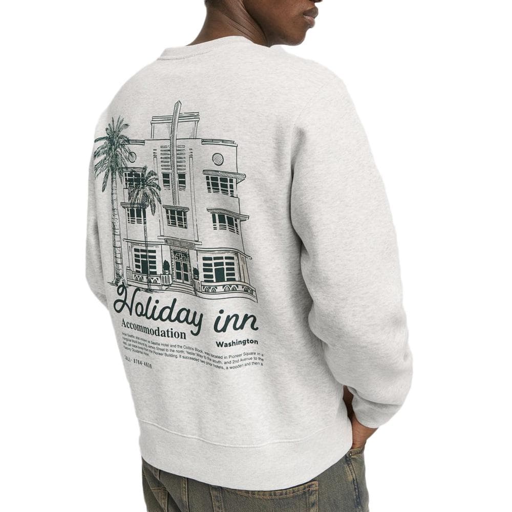 Sweat Gris Homme Jack & Jones Bradley 12275171 2