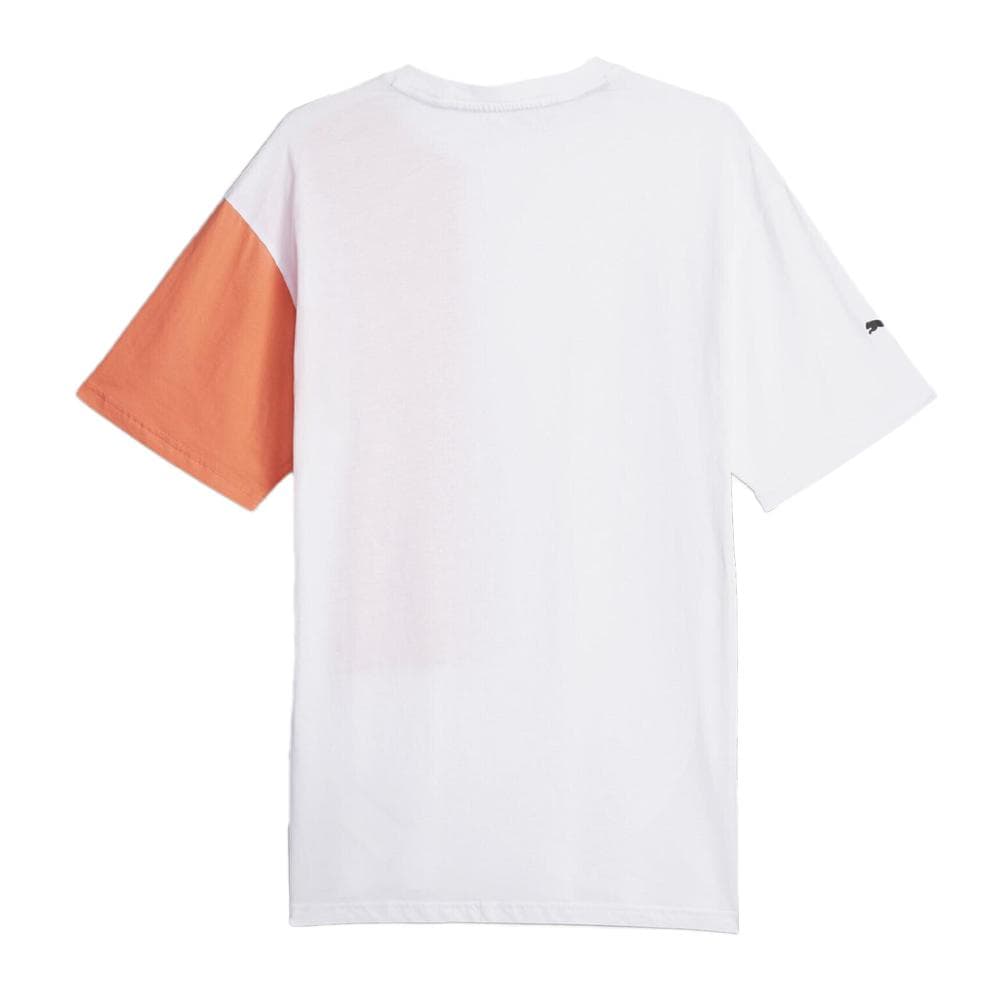 T-shirt Blanc/Orange Homme Puma Statement 2
