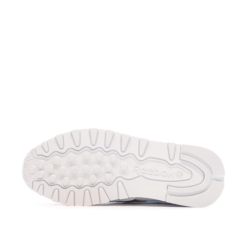 Baskets Blanc/Marron Femme Reebok Classic Leather 5