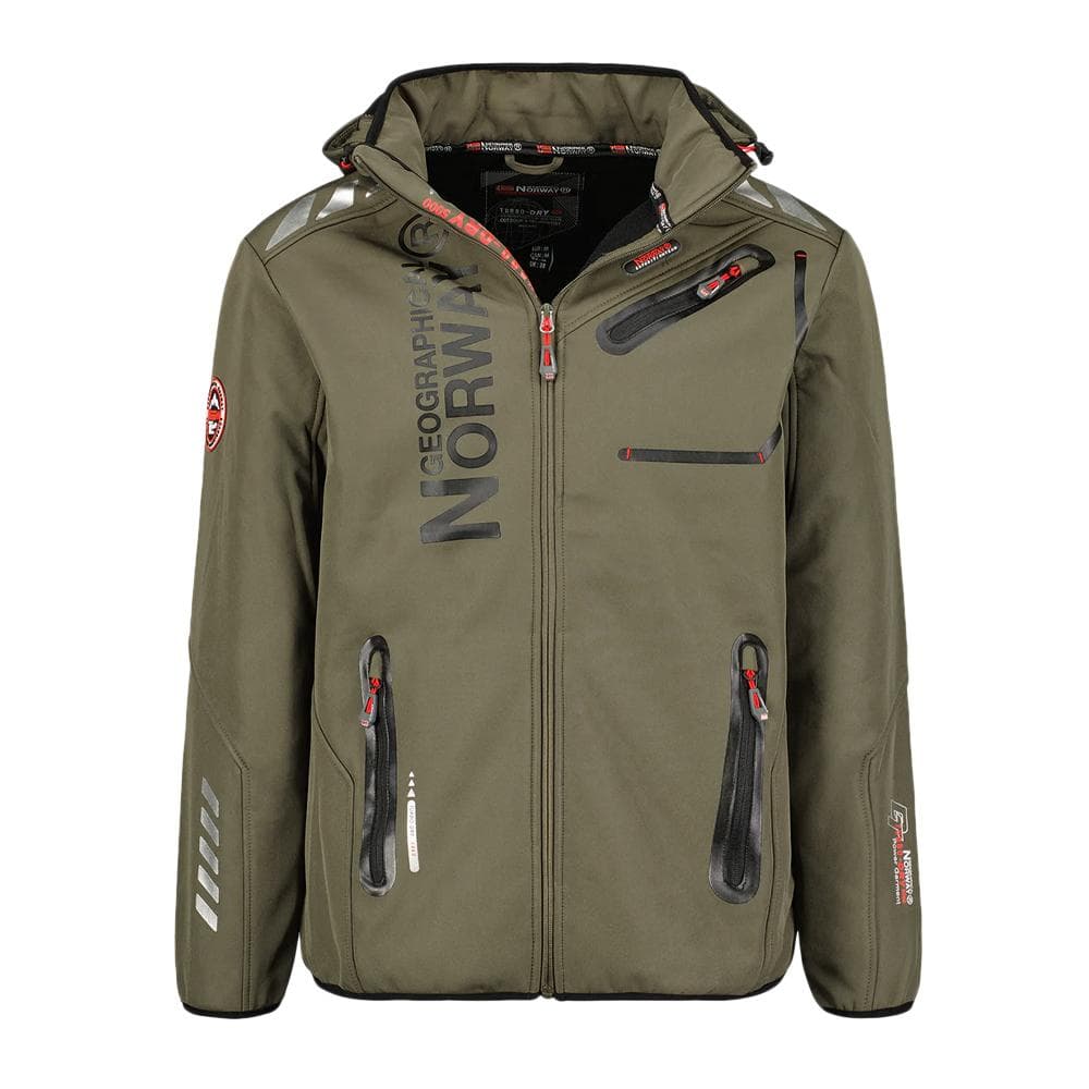 Parka Softshell Kaki/Noir Homme Geographical Norway Royaute WW1973H 1