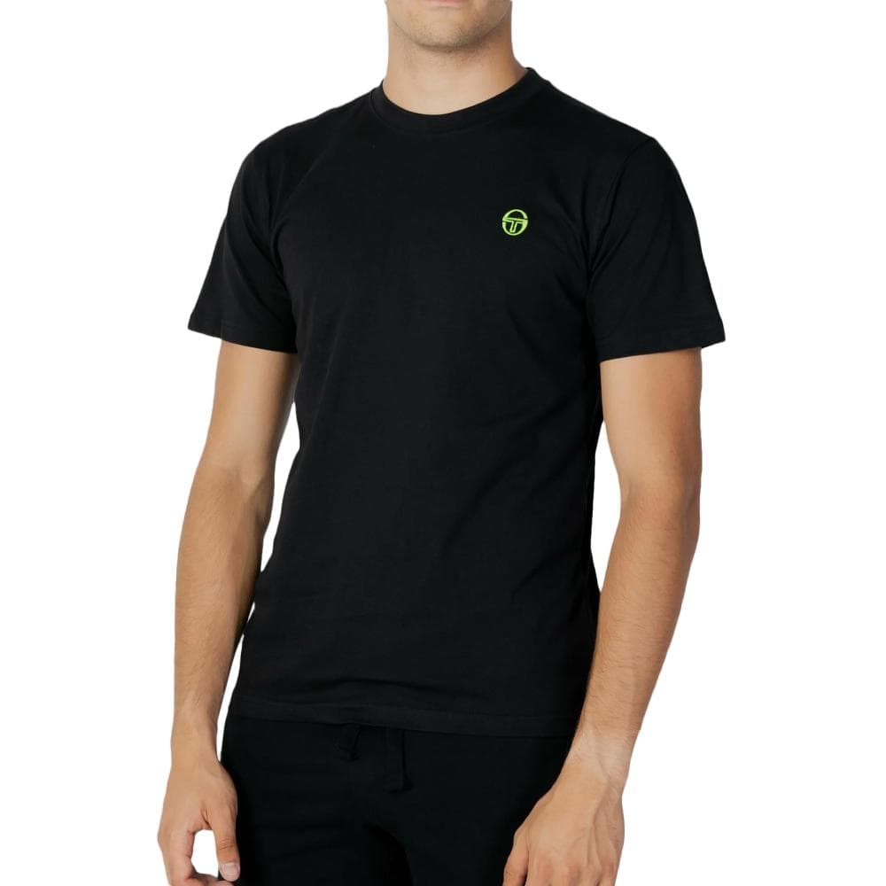 T-shirt Noir Homme Sergio Tacchini 103 1