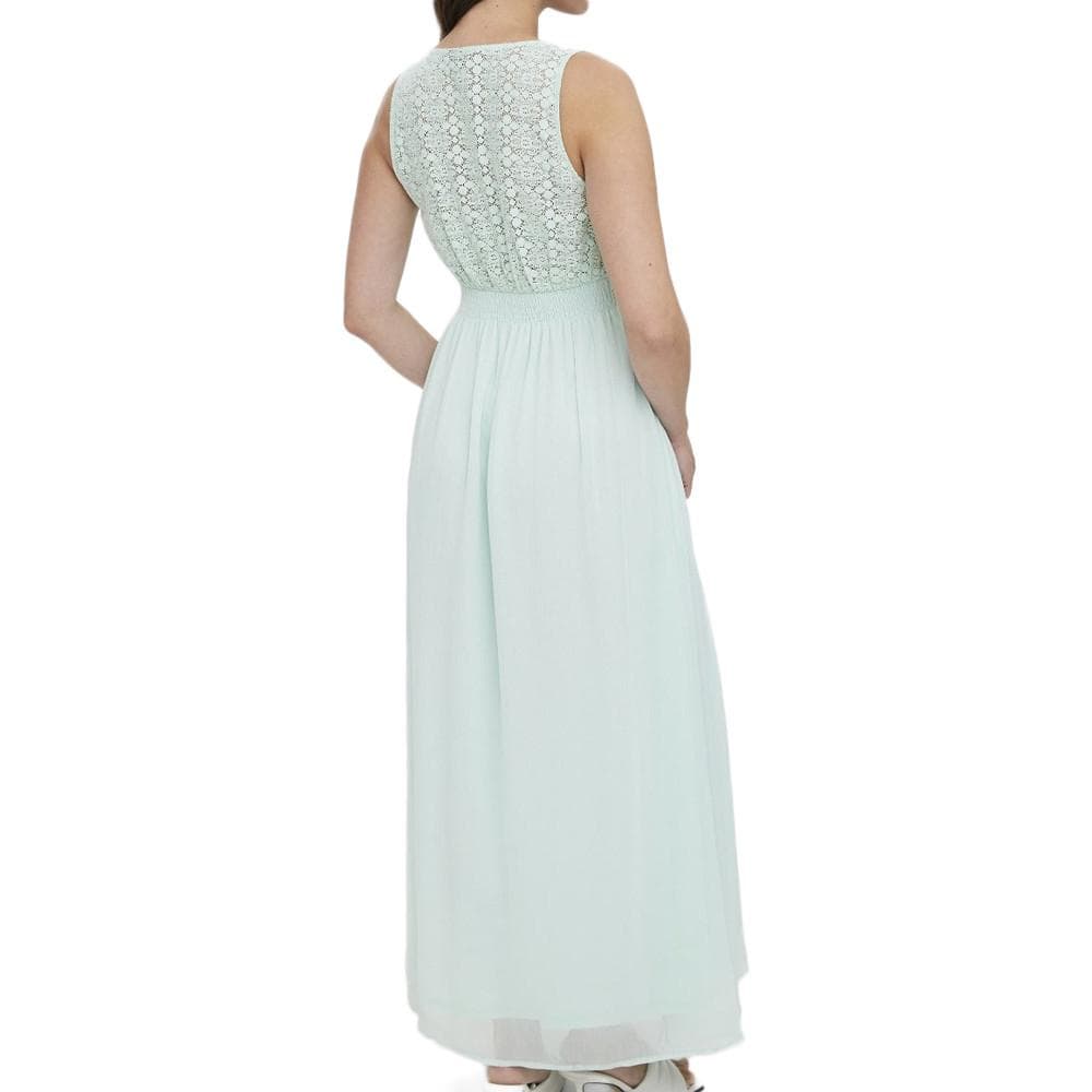 Robe Vert Pale Femme Vero Moda Marternity Ancle 2