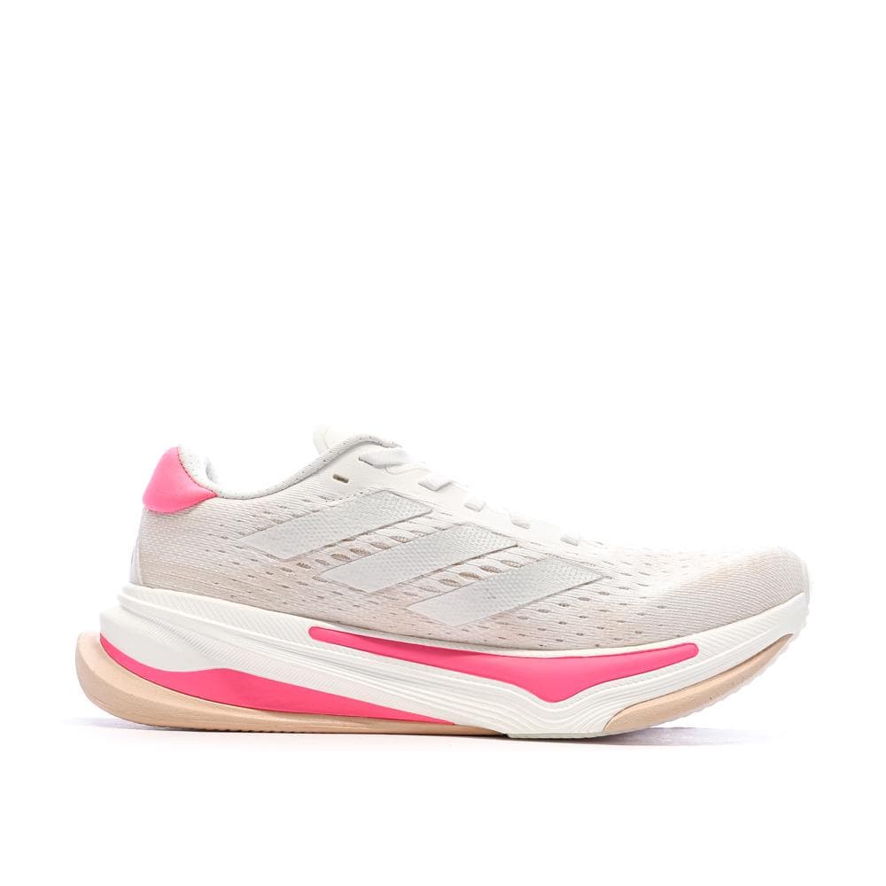 Chaussures de Running Blanc/Rose Femme Adidas Supernova Prima 2