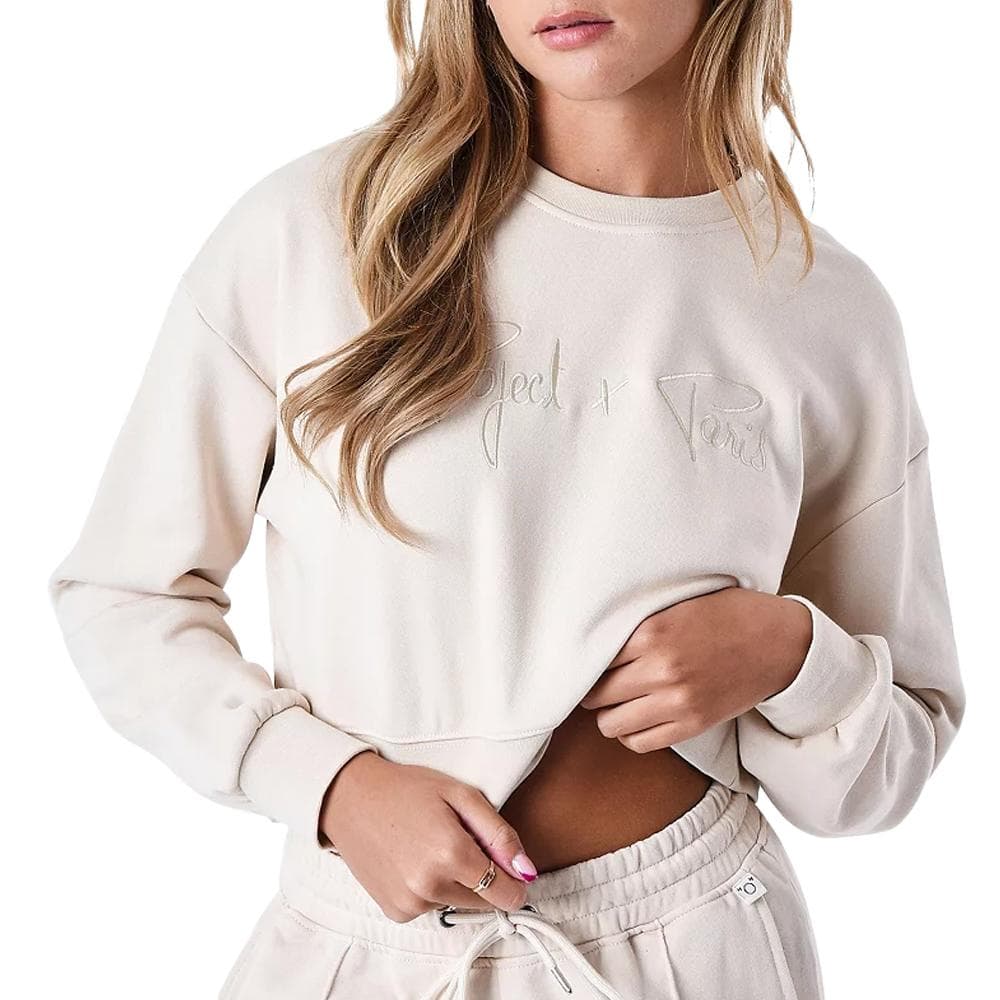 Sweat Beige Femme Project X Paris F212103 1