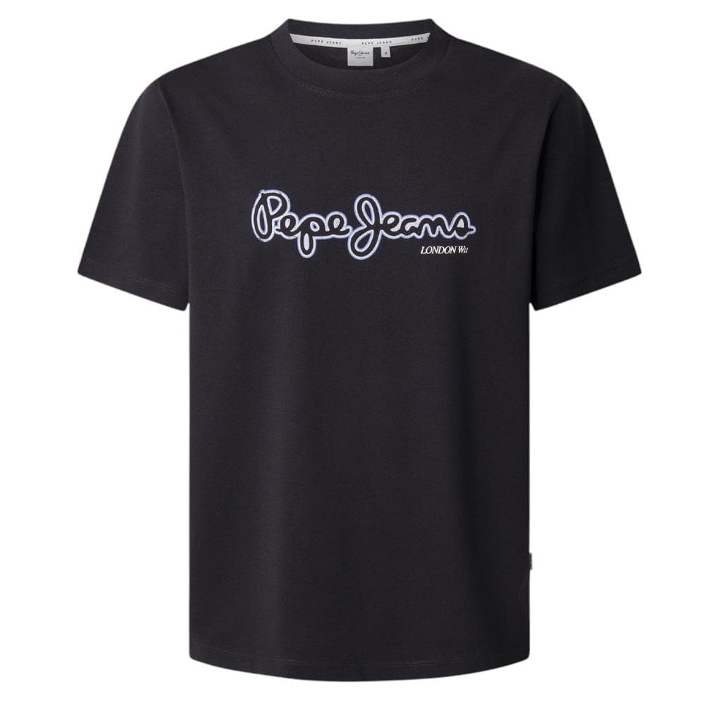 T-shirt Noir Homme Pepe jeans Dorian 1
