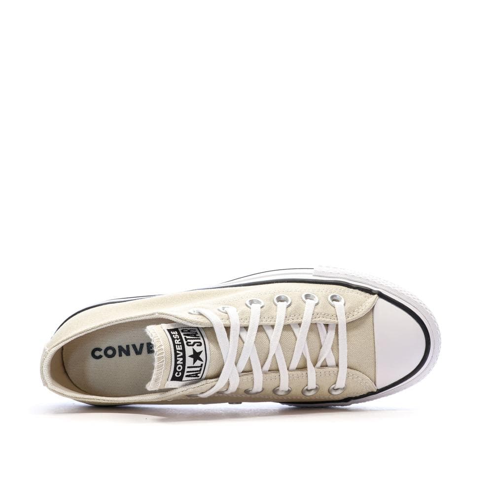 Baskets Beige Femme Converse Chuck Taylor All Star Lift A03542C 4