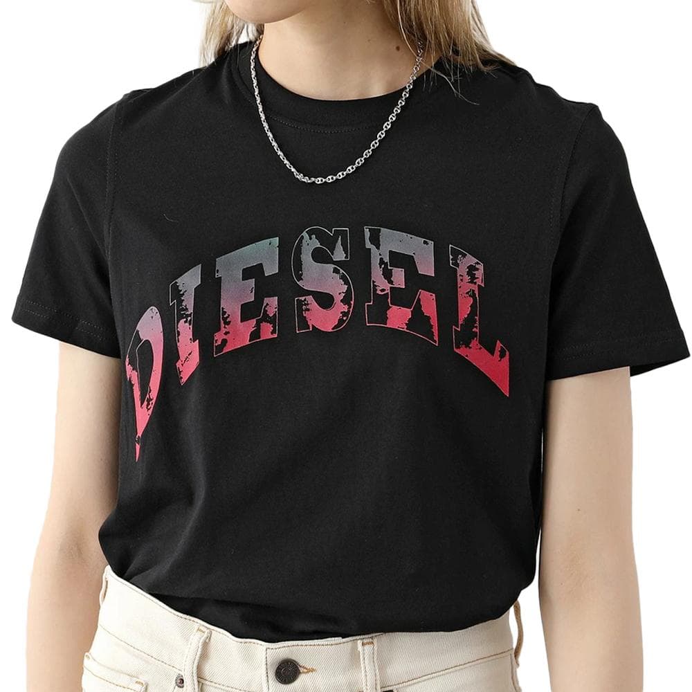 T-shirt Noir Femme Diesel g11 1