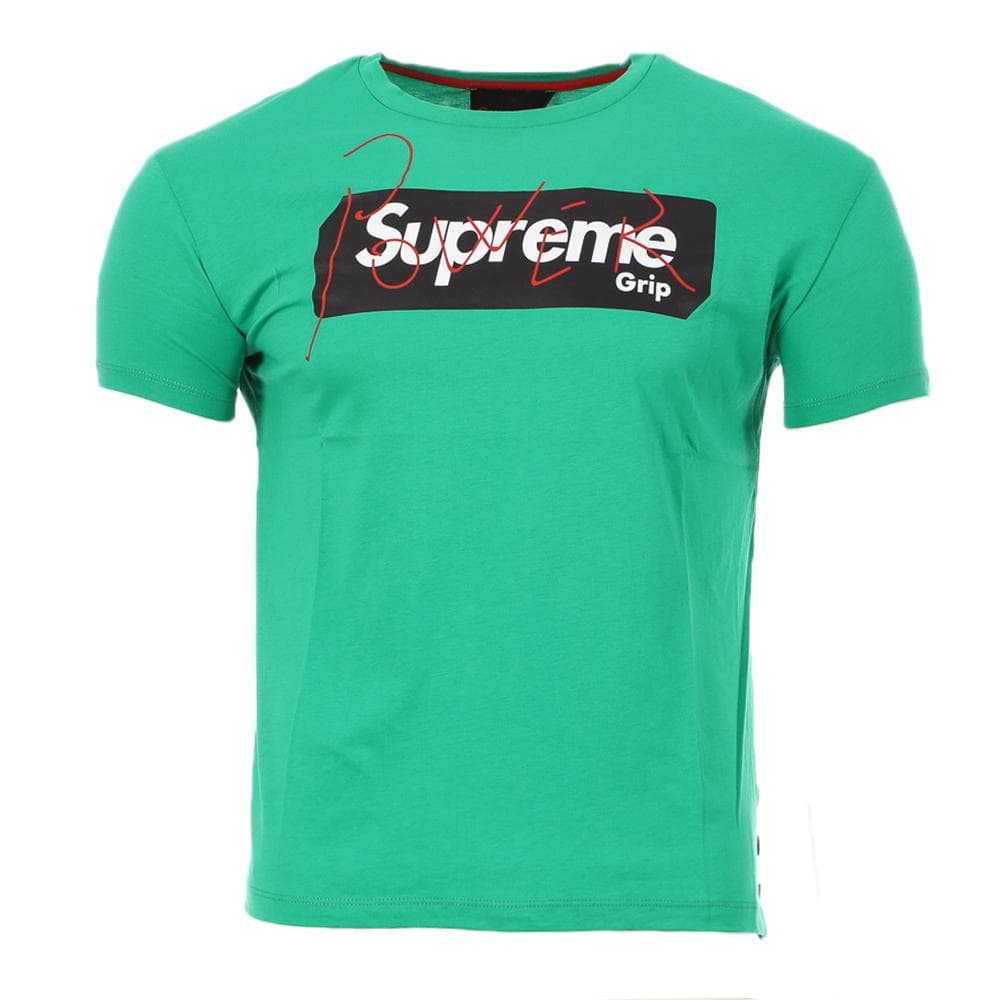 T-shirt Vert Homme Supreme Grip Altaria 1