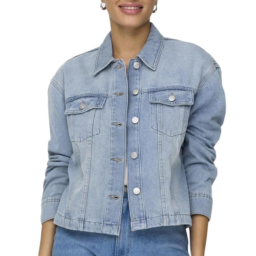 Veste en Jean Bleu Femme Only Mika 1