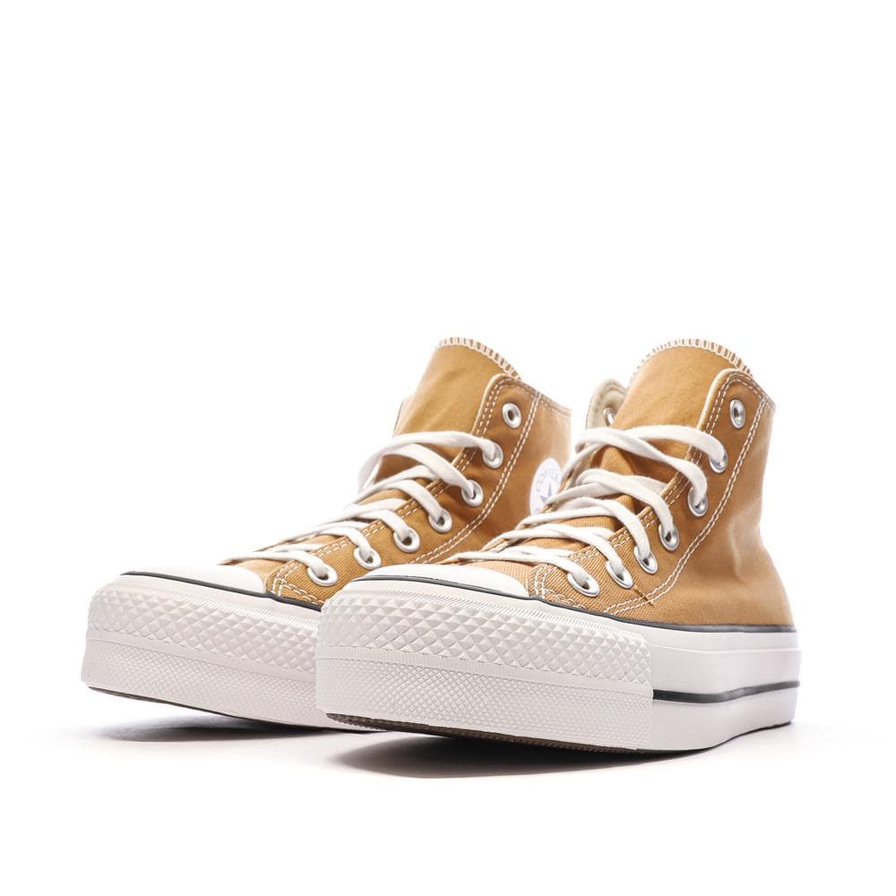 Baskets Jaune Converse Femme Chuck Taylor All Star Lift 6