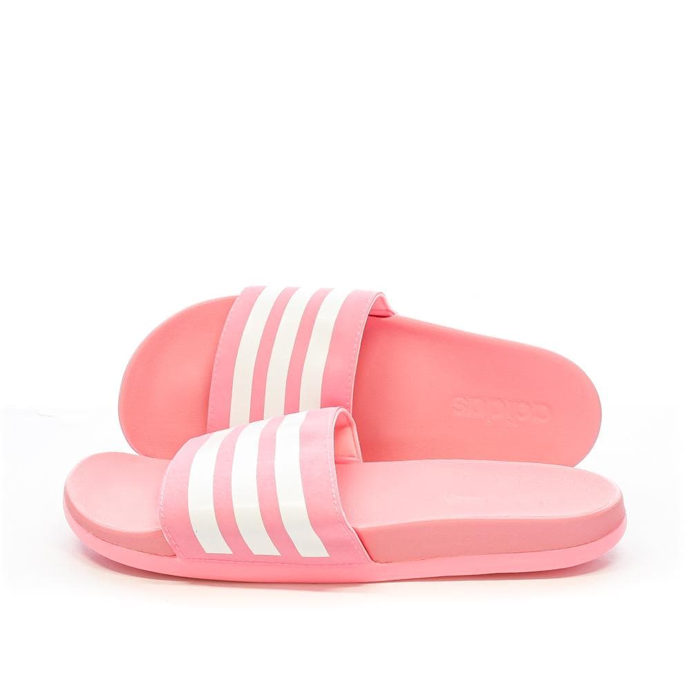 Claquettes Rose/Blanc Adidas Adilette Comfort 1